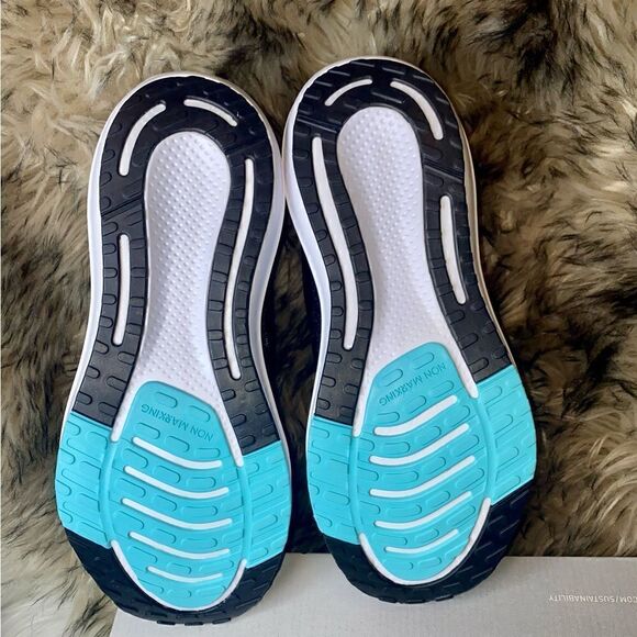 Adidas EQ21 Run J Black/Multi Girl's Sneakers Size 6.5 NWB H01872 Fast Shipping. - Picture 6 of 11